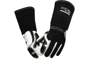 ARCCAPTAIN TIG/MIG/ARC Welding Gloves Premium Goatskin Grain Leather Dexterity Comfort Durable Tig Gloves Work Protection Gloves