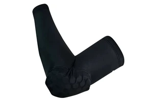 Honeycomb Anti-Collision Arm Sleeves SPandex Material for Running and Summer Cycling Sun Protection and Elbow Guards