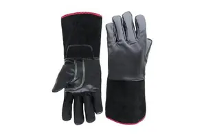 Grain Leather Welding Gloves for MIG/Stick Welding & Metal Fabrication-0101