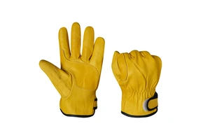 Superior Quality Sheep Leather Safety Gloves For Industrial Welding Gardening And Construction Extreme Hand Protection