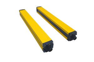Industrial Safety Photocell Reflective Light Curtain Sensor 200mm Protection Height Curtain Light For Area Security Industrial