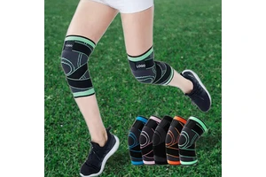 High Stretch Compression Knee Brace Comfort Sports Protective Knee Protective Strap Knee Support Sleeve