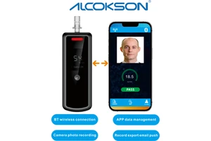 An Alcohol Tester That Can Be Connected to a Mobile App, Breathalyzer