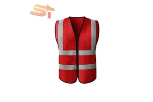 SIKE Construction Site Safety Sanitation Traffic Anti-Heat Level Vapor-Protective Breathable Reflective Clothing Vest Workwear