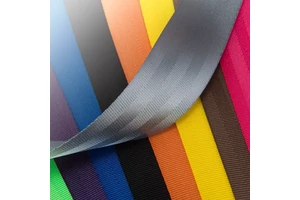 Gacent Factory Custom Imitation Nylon Polyester Car Seat Belt Webbing for Safety Harness Baby Car Seat Industrial Strap