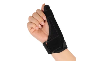 Sports Wrist & Thumb Support Sleeve with Steel Plate Anti-Twist Guard