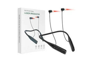 Semiconductor Neck-Mounted Nasal Ear Laser Therapy Device 650nm Physiotherapy Acupoint Irradiation Tinnitus Treatment Home-use