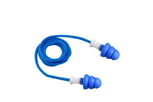 CE SNR 34 DB Cancellation Reusable TPE Earplug For Sleep Noise Reduction Push-In Safety