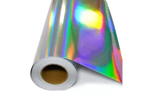 Colorful Printable UV Resistant Holographic Vinyl Waterproof Solvent Inkjet Laser Film Self Adhesive Sticker Vinyl