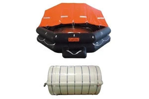 6 8 10 20 25 Person Waterproof Neoprene Inflatable Floating Island Lake River Marine Rescue Liferaft Life Raft