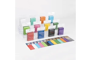 Black-lined Matte Trading Card Sleeves Matte Top Loading Sleeves For Standard Cards 2.5" X 3.5" Card Protector Sleeve