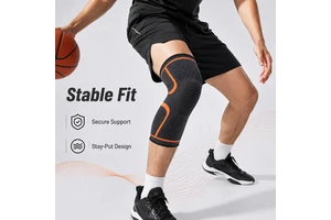 Umax Breathable Knee Guard Knee Sleeve for Workout Gym Fitness Basketball Volleyball Knee Protection