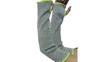 45CM 5-Level HPPE Protective Sleeves with Lengthened Anti-Cutting Arm Protector Abrasion and Tear Resistant Flexible
