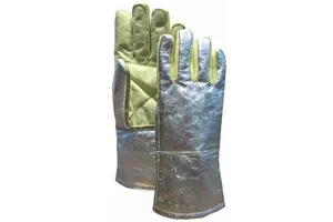 Factory Sale 500 Centigrade Aluminum Thermal & Cut Resistant Welding Glove - 37052 Safety Glove Hands protection safety