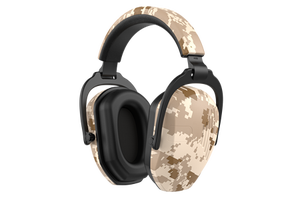 Noise-Reducing Plastic Earmuffs Hearing Protection for Outdoor Use