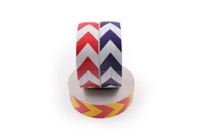 Poster Materials Yellow Colour Diamond Grade Traffic Safety Waring Auto Reflective Tape