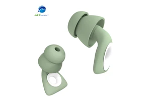 Silicone Ring-Shaped Earplugs Ultra-Soft For Noise Reduction Improved Sleep Airplane Earplug Flexible Hearing Protection