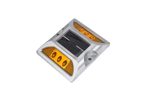 Two-Way 6 LED Solar Road Stud IP68 Waterproof Driveway Cat Eye Marker