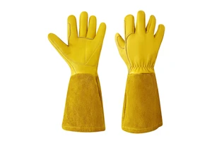 Competitive Prices Full Finger Tig Welding Glove Daily Work and Fire Leather Gloves OEM Service Tig Welding Glove in Top Quality
