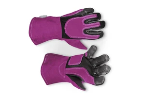 Industrial Construction Fireproof Welder Gloves Kevlar Liner Custom Logo High Quality Cowhide Leather Molten Welding Gloves