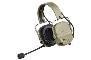 Outdoor Antinoise Headset Sound Amplification Hearing Hunting Ear protection with Active Sound Insulation Tactical Ear Muffs