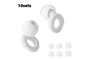 New Custom Silicone Soundproof Noise Cancelling Ear Plugs Hearing Protection Safety