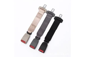 Car Accessories 3-Point Safety Seat Belt Polyester Spare Parts with Buckle Extender