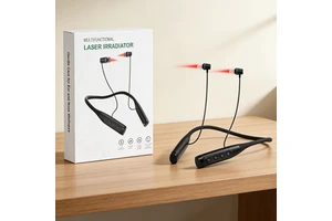 GLEAMWELL Auricular Laser Probe For Tinnitus Relief Ear/Nose Inflammation Irradiation Red Light CE/FCC Certified Model JKG-WL1-9