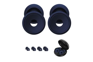 EU Patent Silicone Ear Plugs SNR 23dB Noise Reduction Hearing Protection Reusable Earplugs for Sleeping EN352 OEM ODM