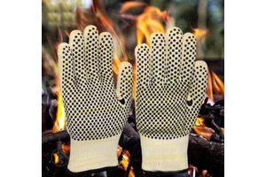 High Quality Aramid Silicone Weld Heat Resistant Fireproof Anti-Slip Customized Color Work Gloves