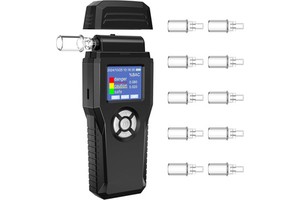 2500 Memory High Accuracy Alcohol Tester Breathalyzer Digital Alcohol Tester CE Certified Alcohol Monitor for Personal Use