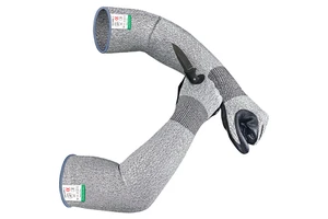 Cut Resistant Sleeves Cut Resistant Arm Protection Sleeve Anti Abrasion Safety Arm Guard Nitrile Palm Coated