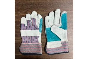 High Quality Leather Impact Gloves Industrial Use Welding Cutting Wear-Resistant Durable Anti-static Anti-Slip