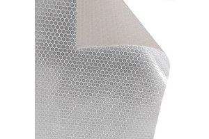 Good Price PVC Fabric Base Prismatic Reflective White 310gsm Film Sheeting Eco-Solvent Printable Advertising Light Box Traffic