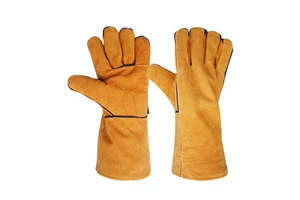 Welding Gloves Leather Heat Resistant Heavy Duty For Welding Industry