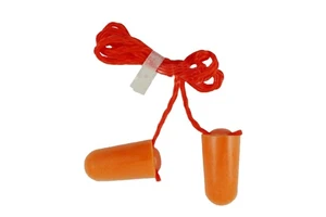 3M Foam Earplugs 1110 Corded Noise Reduction Learning Sleep Hearing protection