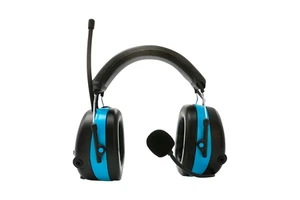 YUDU Foldable Tactical Electronic Hearing Protection Earmuff Noise-Canceling 31dB Noise Reduction Plastic Headband Type Reusable