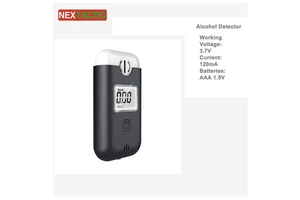 Portable Blow-Type Alcohol Tester Effective for Drunk Driving Detection and Alcohol Testing Instrument for Safe Driving