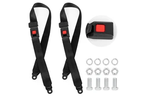 Wholesale Metal & Nylon Golf Cart Seat Belt Kit 2 Point Durable Waterproof Universal Fit OEM Custom