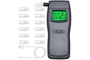 High Accurate Digital Alcohol Tester Professional Portable Alcohol Detector Personal Use Alcohol Breathalyzer