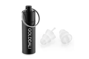 Custom Logo Transparent Ear Plugs Party Soft Silicone Earplugs