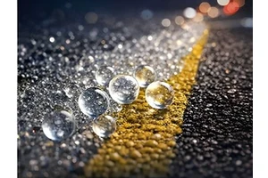 180-850 Micron Lead-free RI 1.5-1.7 High Retroreflectivity Industrial Grade Glass Beads Microspheres for Thermoplastic Road