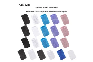 Cross-Border Breathable Cotton Sweat-Absorbent Wristbands Protective Sports Sleeves for Basketball Sweat-Wiping