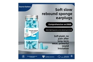 Wholesale CE Certified Anti-Noise Silicone Earplugs for Better Sleep Snoring Relief Hearing Protection Comfortable Rope Models