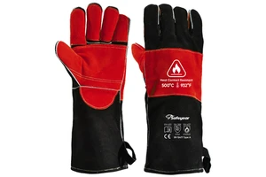 High-Temperature Resistant Safety Leather Welder Gloves Comfortable and Breathable for Welding Industrial Work