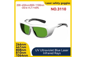 Welding Safety Glasses CE 800-1100nm OD6 Anti-Scratch Eyewear For Fiber Laser Marking Cutting Welding Equipment Laser Safety