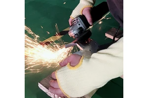 10 Gauge Kevlar Cut and Heat Resistant Sleeves.High Mechanical and Heat Resistance Safety Aramid Fiber Sleeves
