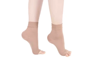 Wholesale Stock Health Care Compression Ankle Support Sleeve for Daily Activities Shock Absorption Joint Protection Sportswear