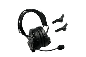 Length Adjustable Shooting Noise Cancelling Headphones Hearing protection Tactical Electronic Earmuffs for Helmet