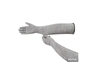 Extended Anti Cutting 5-level Horticultural Logging Scratch Cutting Anti Stab Anti Scratch Sleeve Safety Wrist Sleeve Gloves